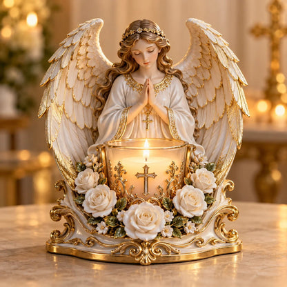 🎉Light of Faith™ – Sacred Christian Candle Holder ✝️🕯️