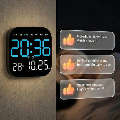 🔥Multifunctional Digital Alarm Clock for Home & Office