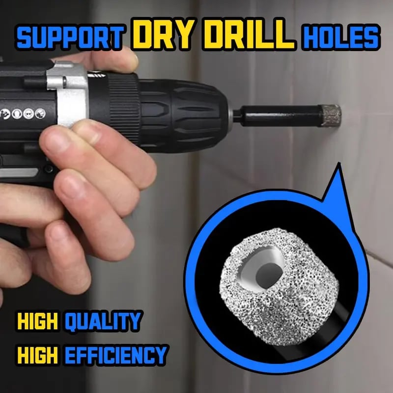 Supports Dry Hole Drilling