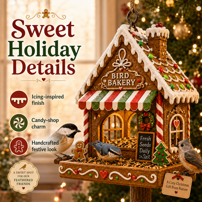🎄 Christmas Bird Feeder Collectio – Festive Hanging Garden Feeders for Wild Birds