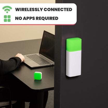 Wireless LED Status Light – Conference & Meeting Room and Workspace Availability Indicator a Remote Controller, Smart Office Solution