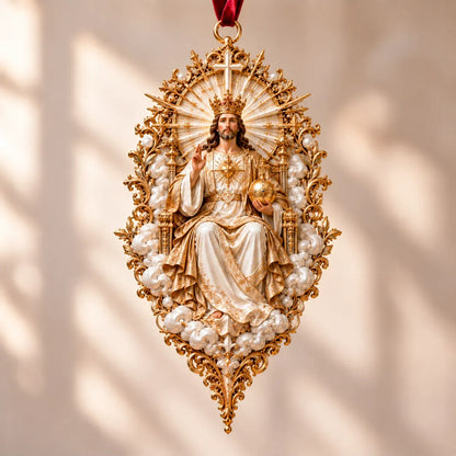 ✝️ Sacred Christmas Ornament Collection | 9 Faith-Inspired Designs with Sculptural Detail for Trees & Meaningful Gifts 🎄