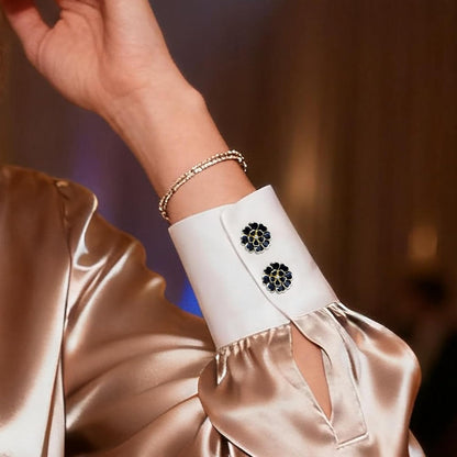 Elegant Camellia Flower Charm & Charm Embellishment