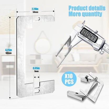 💯Wall Plate Spacers (Metal) – For Wall Outlet Repair and Securing Loose Outlets