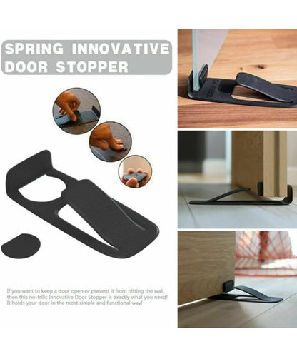 Innovative Spring Design Door Stopper – Non-Slip Durable Wedge