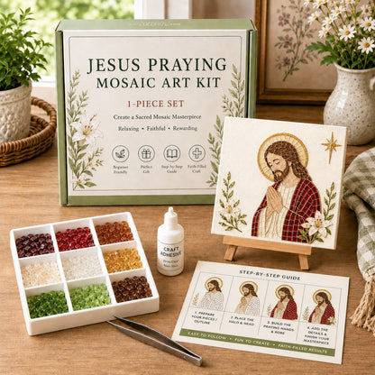💥Nativity Sea Glass Art Kit