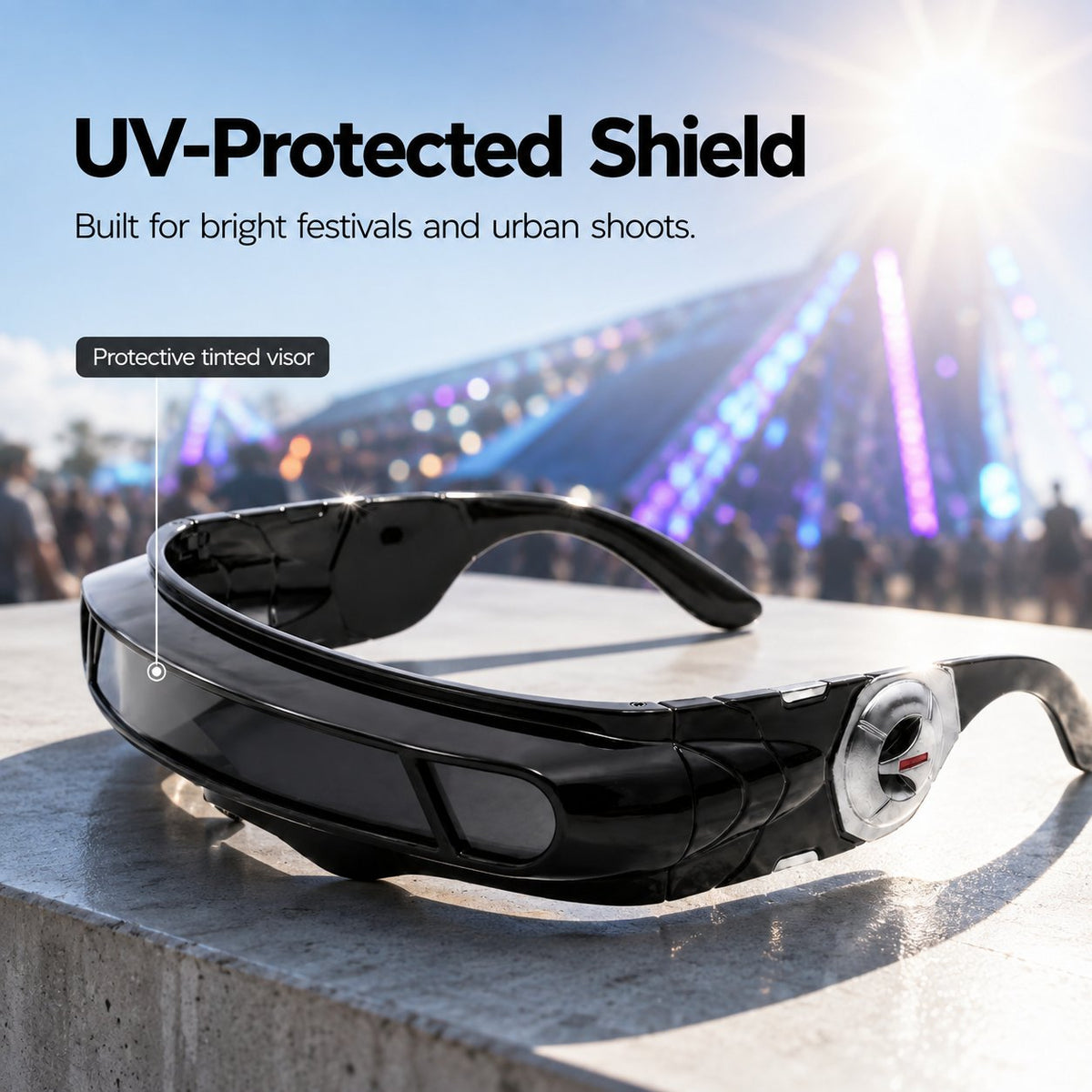 🕶️Cyberpunk Visor Collection Futuristic Eyewear