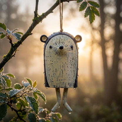 Handmade Whimsical Animal Wind Chime Ornaments