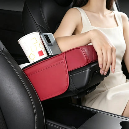 Side storage pocket and armrest organizer