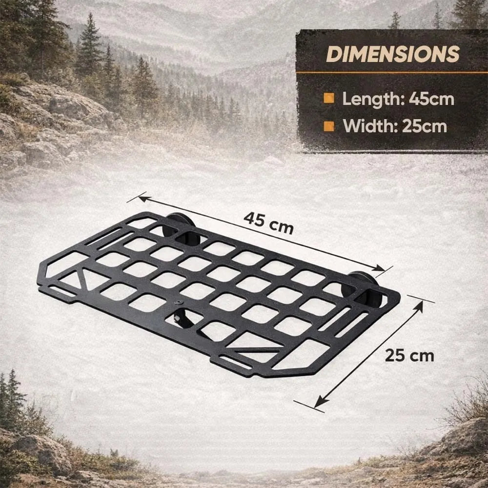 Heavy-Duty Magnetic Vehicle Side Table | Portable Grid Camp Desk
