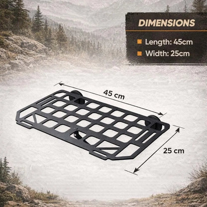 Heavy-Duty Magnetic Vehicle Side Table | Portable Grid Camp Desk