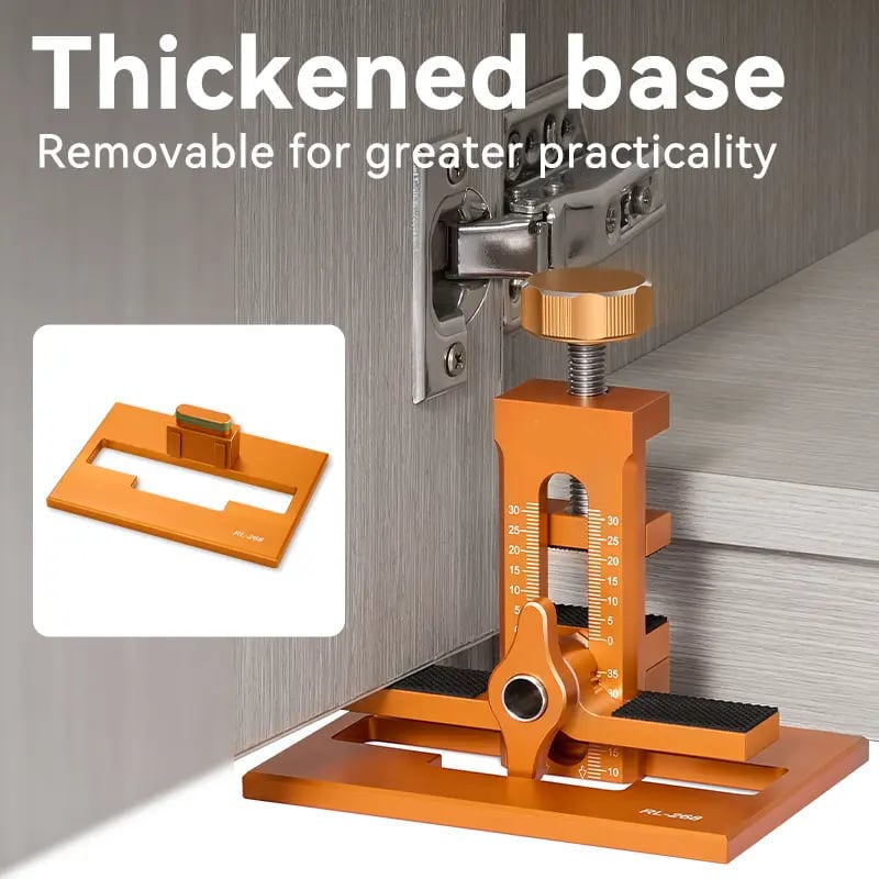 🔧 3-in-1 Cabinet Door Installation Tool – Positioning, Alignment & Drilling Guide Set
