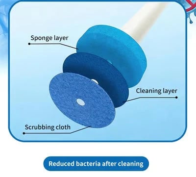 Hands-Free Cleaning Gadget🧽Disposable toilet cleaning tool