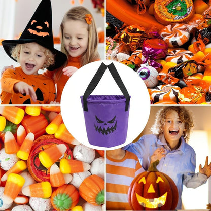 👻 Glow-in-the-Dark Halloween Candy Basket – LED Trick-or-Treat Bag