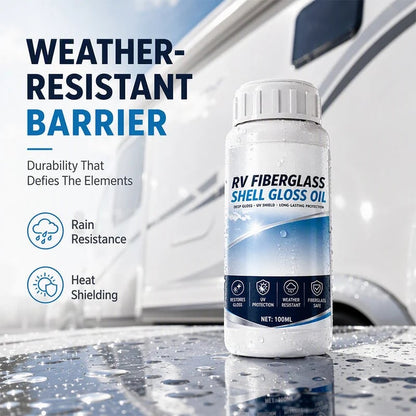 💯 RV Fiberglass Gloss Oil Shine Restorer