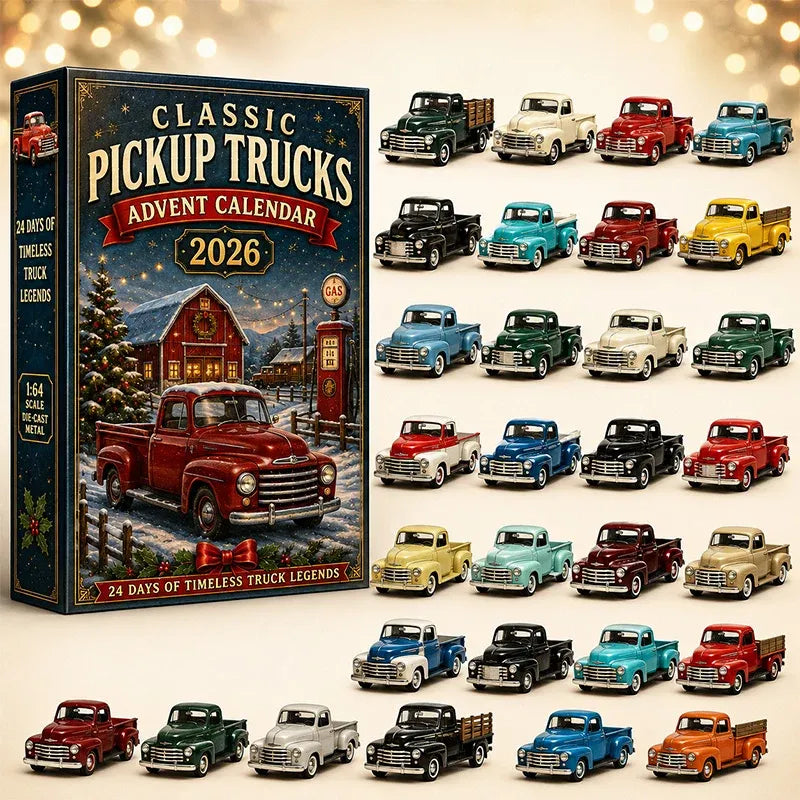 ⭐🚗 2026 Vehicle Advent Calendar Collection – 24 Days of Classic Machines, Trucks & Military Legends 🎁✨