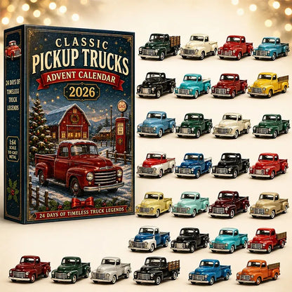 ⭐🚗 2026 Vehicle Advent Calendar Collection – 24 Days of Classic Machines, Trucks & Military Legends 🎁✨