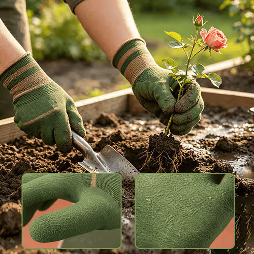 Rugged Shield Work Gloves 🧤 Waterproof Protection Against Punctures