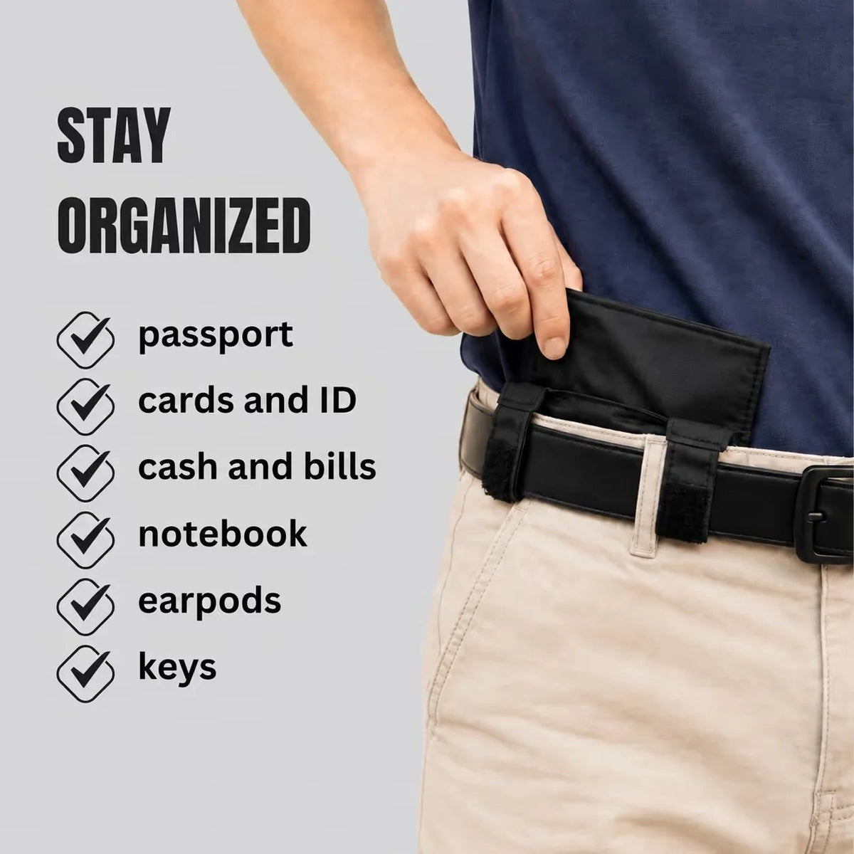 🔥LAST DAY SALE 50% OFF✨Concealed anti-theft travel waist bag