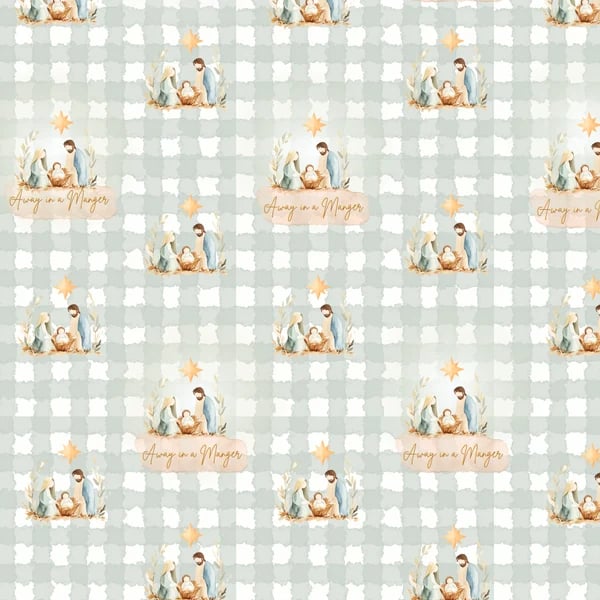 ✝️ Jesus Is The Reason For The Season – Christian Christmas Wrapping Paper 🎄🎁