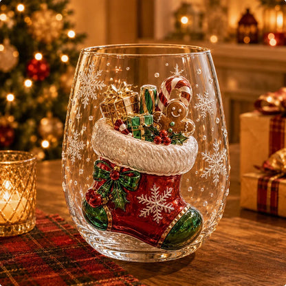 💥 Pre-order: 49% Off – Santa Stuck in the Chimney Whiskey Bottle