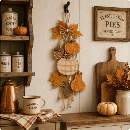 🎉Rustic Harvest WoodenDoor Hanger