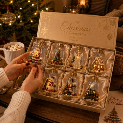 🔔✨ Glowing Christmas Bell – A Magical Light-Up Holiday Decoration