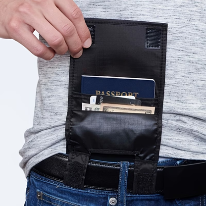 🔥 49% OFF Today | Hidden RFID-Blocking Travel Wallet