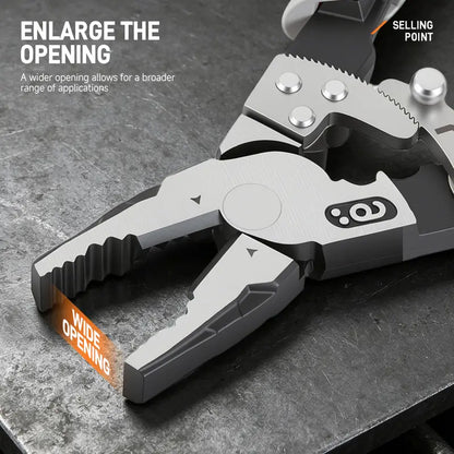 🔧 Self-Locking Ratchet Pliers – Secure Grip, Less Effort