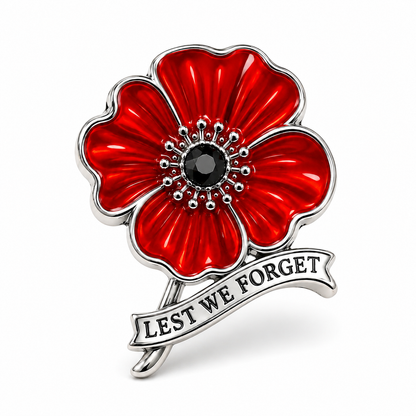 🎁 VE Day 80th Anniversary Poppy Brooch
