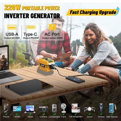 Portable Power Inverter for Tool Batteries – product image
