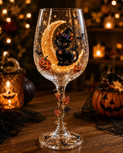 👻🎃Halloween Wine Glass Collection Gift Box Set