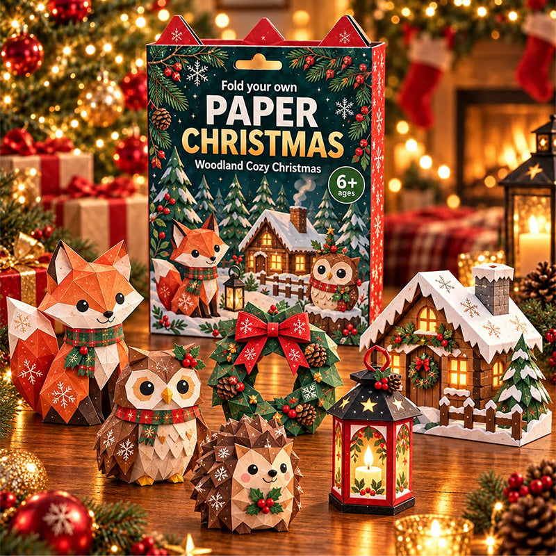 Fold Your Own Paper Christmas