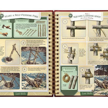 🔥The Lost Skills of Independence Book | 200 Life-Saving Skills