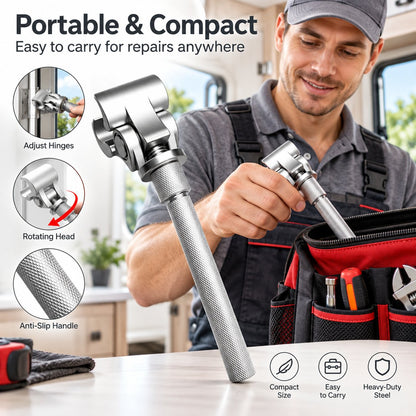 Hinge Wrench | Adjustable Door Hinge Alignment Tool