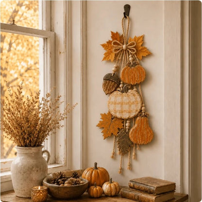 🎉Rustic Harvest WoodenDoor Hanger