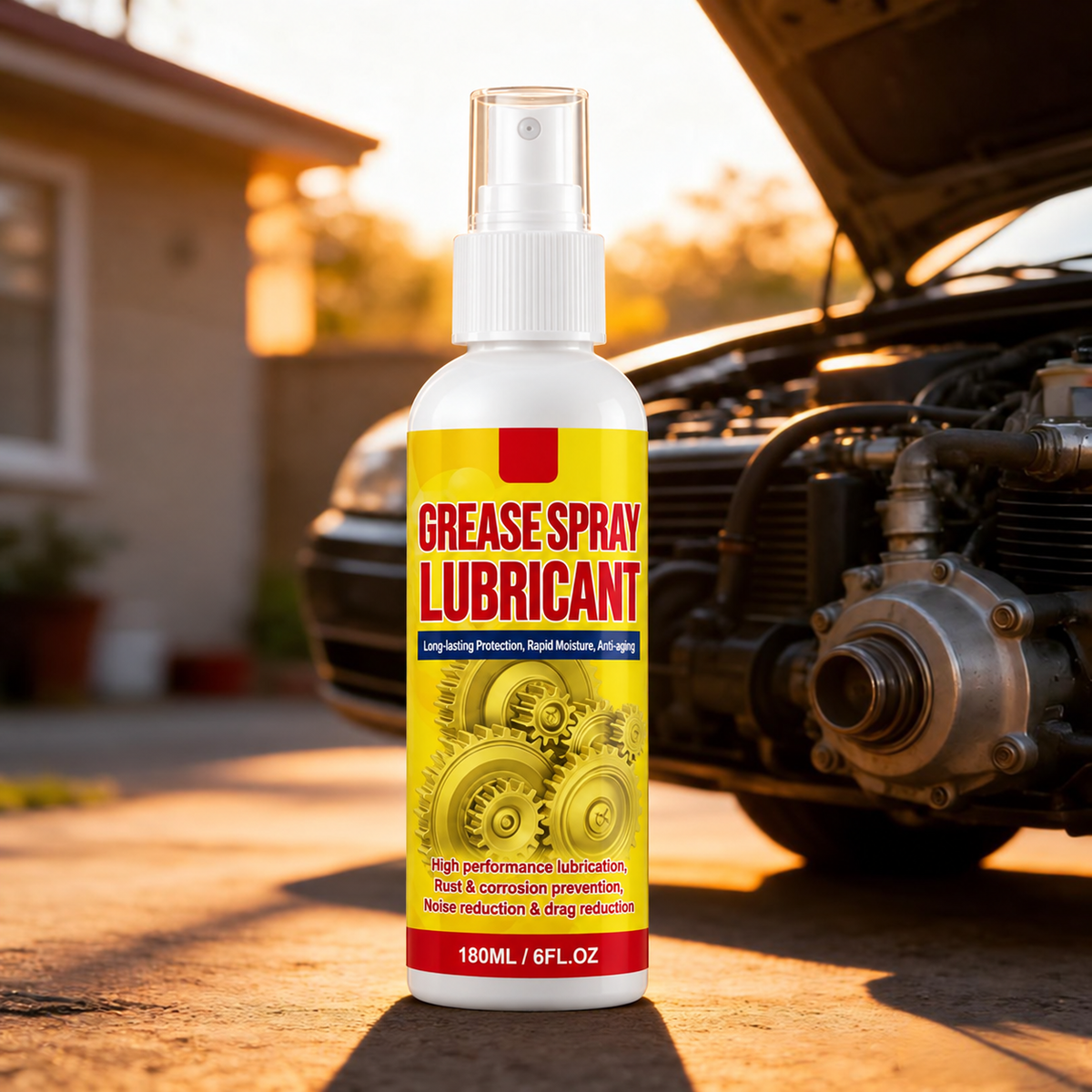 🔧 Anti-Rust Lubricant Spray & Rust Remover – Loosen Rust, Lubricate Metal & Help Protect Against Corrosion