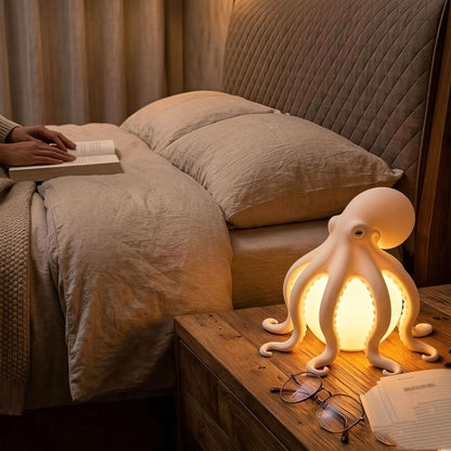 🎁🎉Only $29.99 This Week🌟🐙 Ocean Sculpture Octopus Ambient Table Lamp