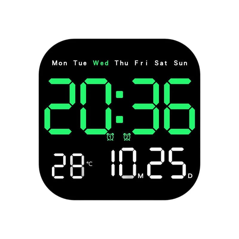 🔥Multifunctional Digital Alarm Clock for Home & Office
