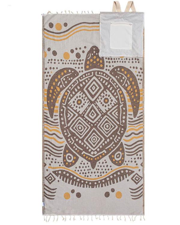 🏖️ 2-in-1 Sand-Free Towel Backpack | 100% Organic Cotton