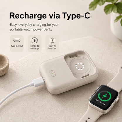 ⌚ Portable Apple Watch Power Bank
