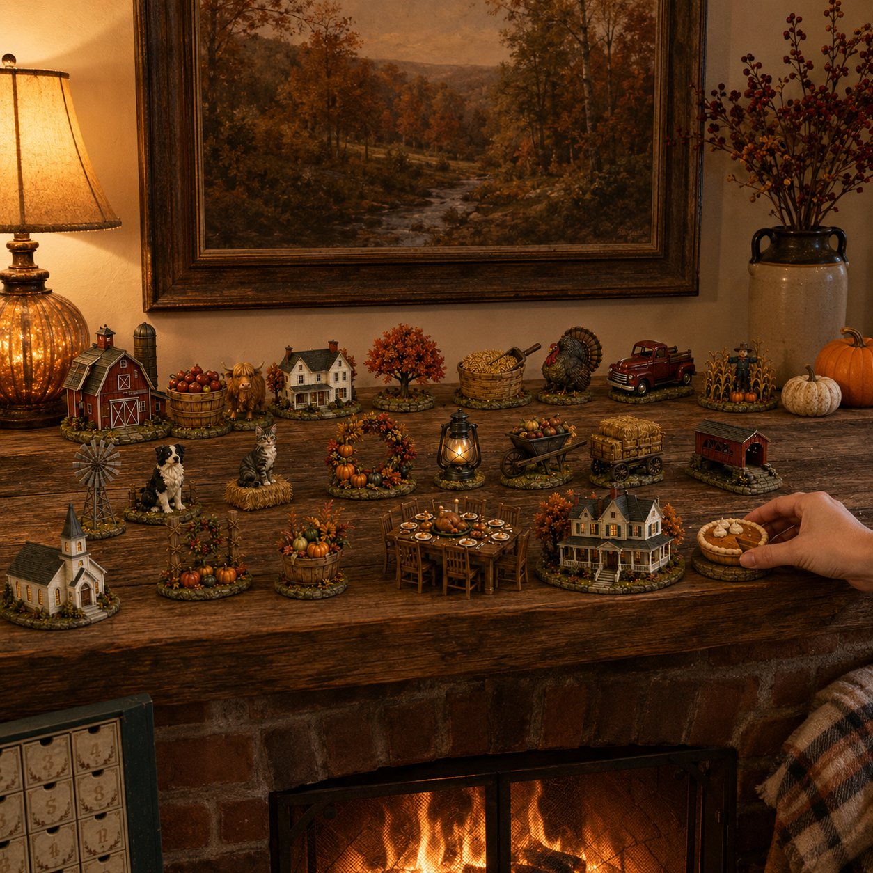 ⏳ Last Day 49% OFF – 🍂 Harvest Blessings Advent Calendar 2026 | 24 Unique Autumn Farm & Thanksgiving Collectibles in a Book-Style Countdown Box 🦃