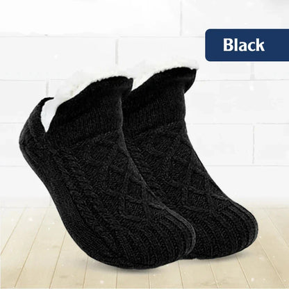 Fleece-Lined Non-Slip Thermal Slippers Socks-Buy 2 Pcs Get Free Shipping