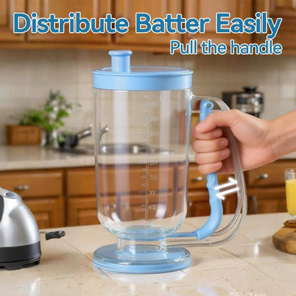 Pancake Batter Dispenser with Mixer