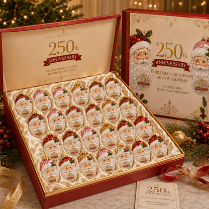 🎅Santa Claus  Christmas 24-Day Countdown Calendar