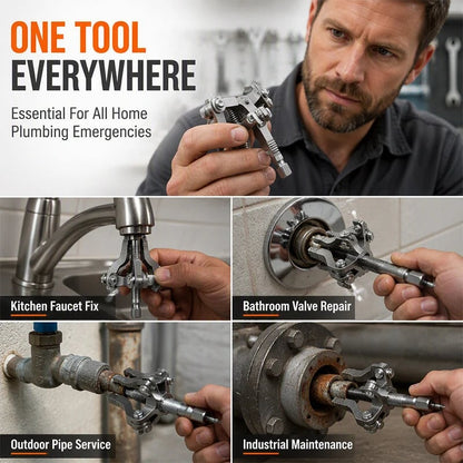 ⏰Universal 3-Jaw Broken Pipe Extractor for Hand Drills