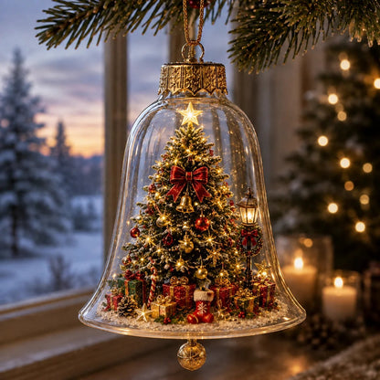🔥HOT SALE🔥Limited time 69% OFF -✨🎄 Glowing Christmas Story Ornament – Light-Up Mini Holiday Scene