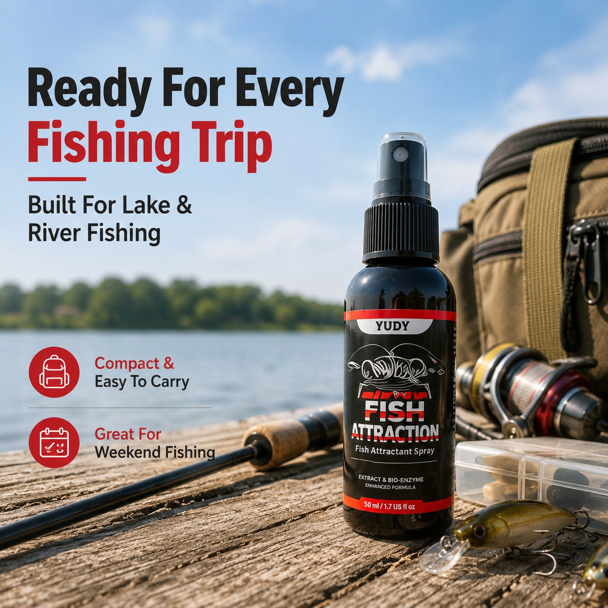 🔥🏷️Buy More, Save More (Up to 40% OFF)🔥 - 🎣 Fishing Attractant Spray