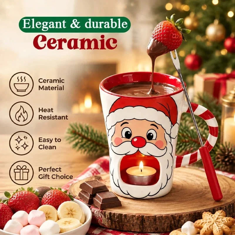 ✨Last Day 49% OFF✨Christmas Chocolate Fondue Mug