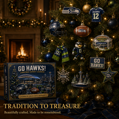 🎄 Go Hawks! Football Christmas Advent Calendar